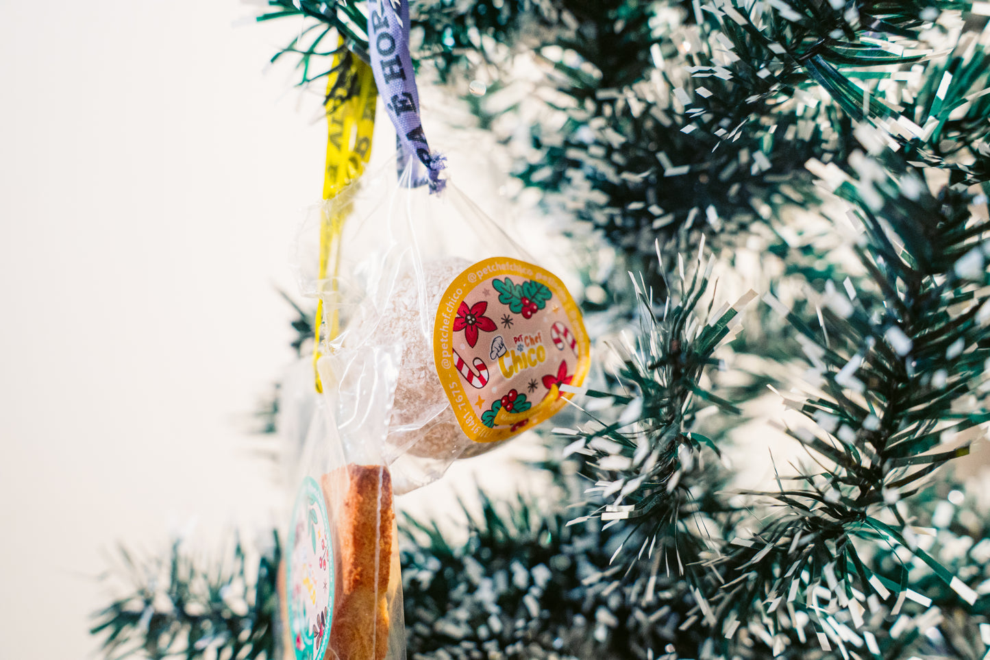 Mimos de Natal - Enfeite comestível - Bola de Neve de coco