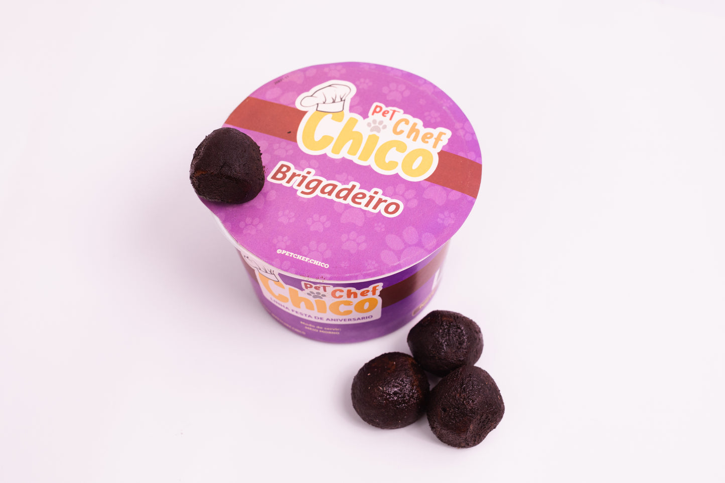 Brigadeiro -  Petisco Natural para Cães e Gatos