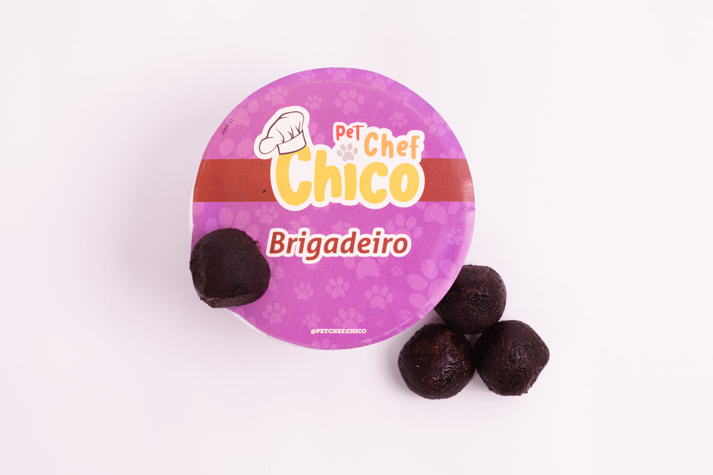 Brigadeiro -  Petisco Natural para Cães e Gatos