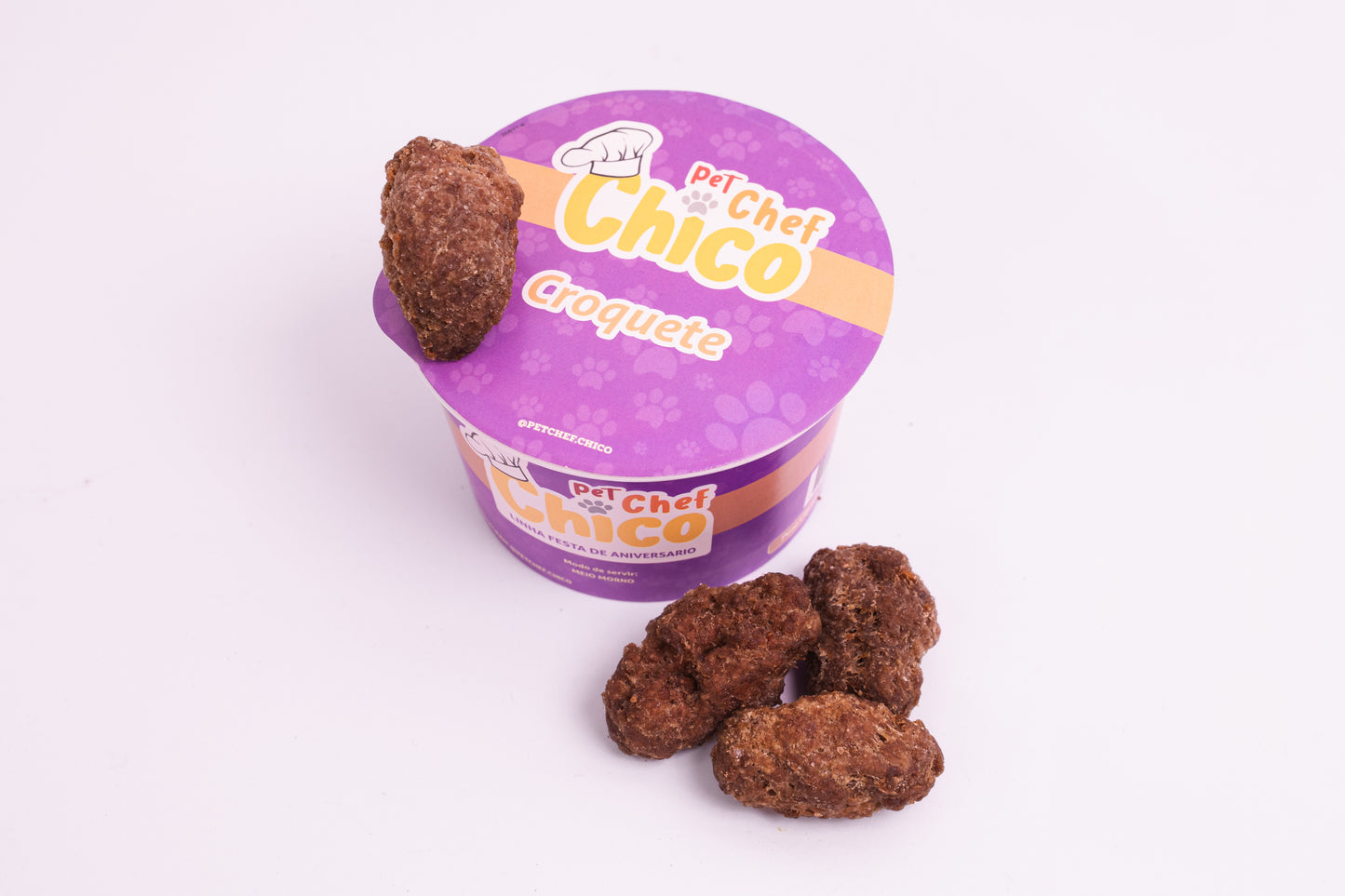 Croquete -  Petisco Natural para Cães e Gatos