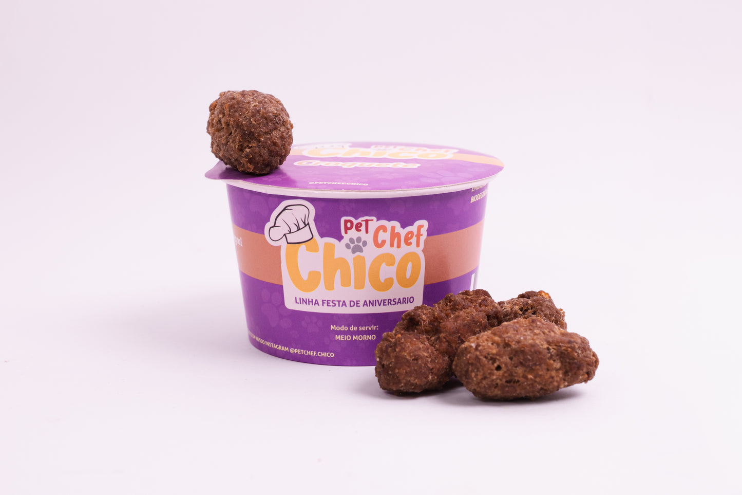 Croquete -  Petisco Natural para Cães e Gatos