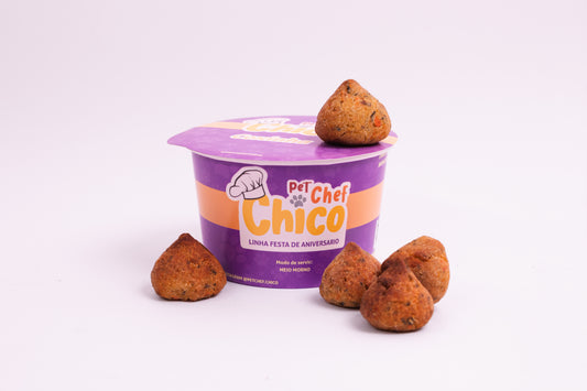 Coxinha -  Petisco Natural para Cães e Gatos
