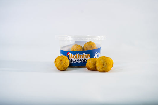 Bolinhas de Natal de peixe - Entrada Ceia de Natal