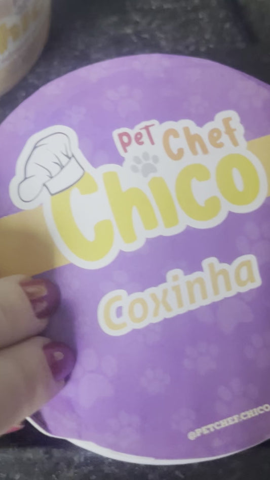 Coxinha -  Petisco Natural para Cães e Gatos