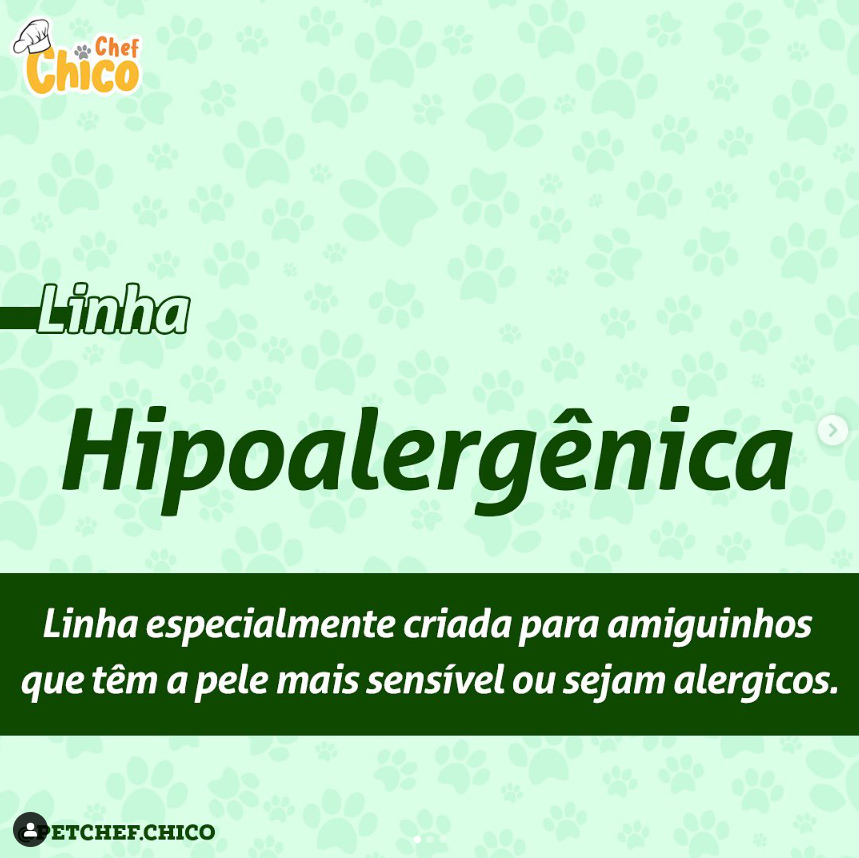A dieta hipoalergênica foi montada com ingredientes que possuem propriedades anti-inflamatória para amenizar as alergias de pele. É necessário entender a causa da alergia do seu pet!